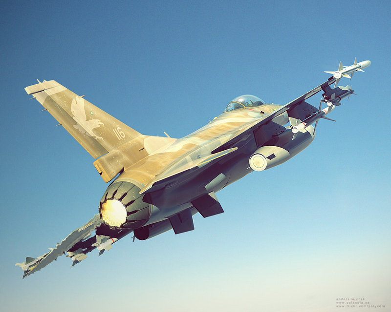 Illustration for article titled Incredibly realistic 3D renders of fighter planes